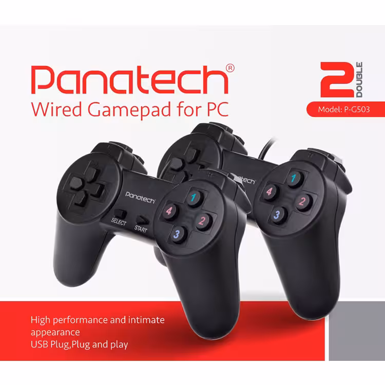 دسته بازی دوبل ساده PANATECH 503