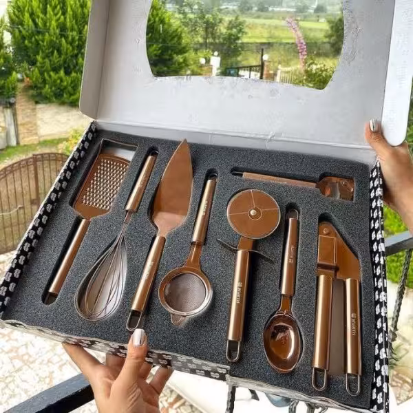 ست 8 پارچه ابزار آشپزخانه