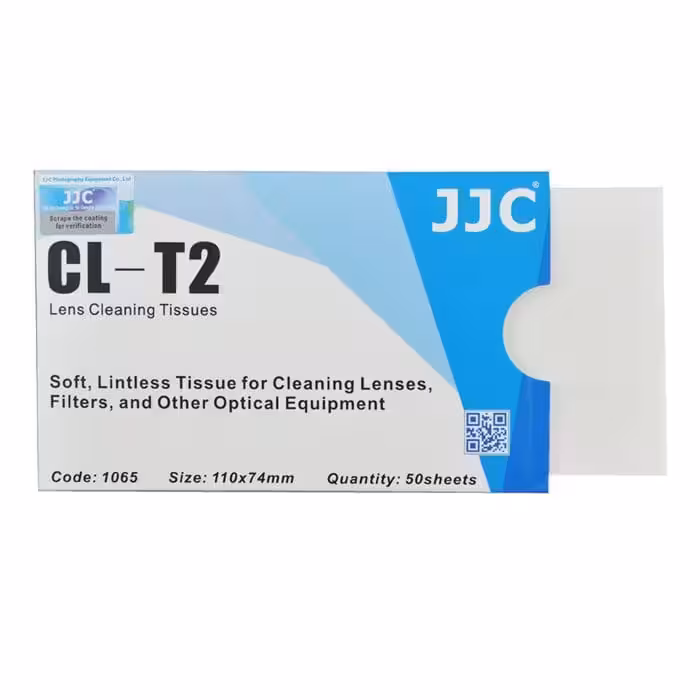 کاغذ تمیز کننده لنز جی جی سی مدل CL-T2 بسته 50 عددی