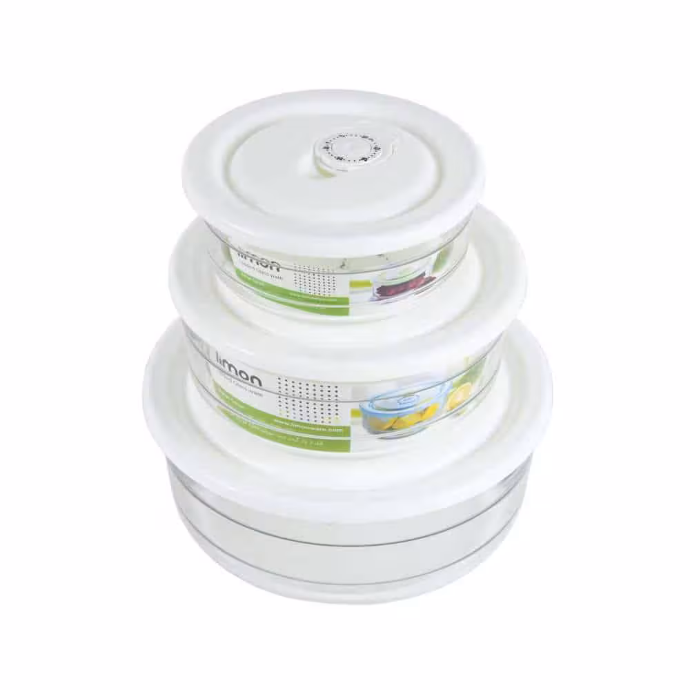 ظرف نگهدارنده لیمون مدل مجموعه 3 عددی کد 3316