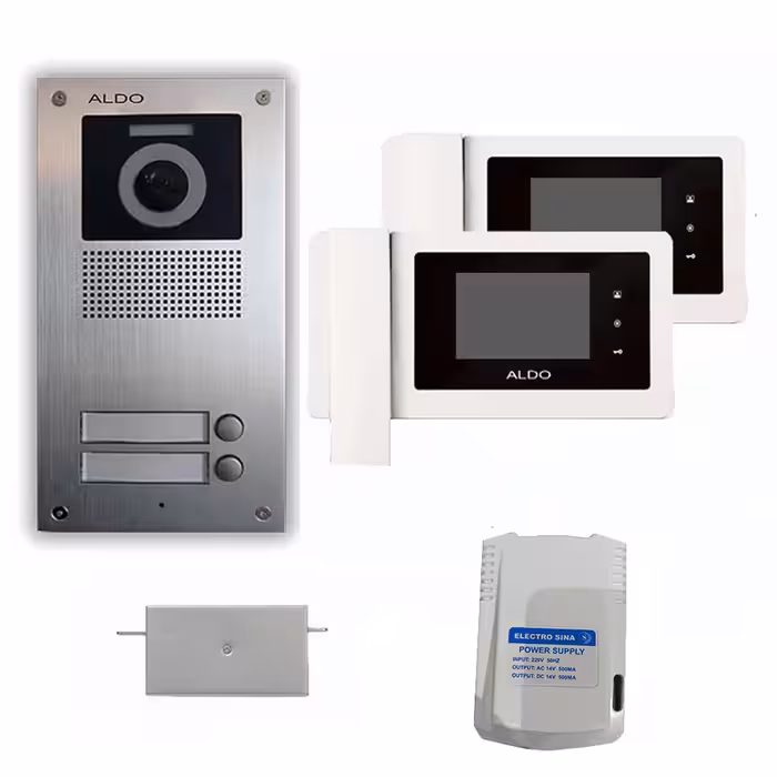 دربازکن تصویری آلدو مدل 414touchV2 مجموعه 5 عددی | چاوه