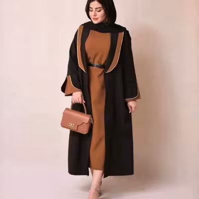 پیراهن مهمانی زنانه کرپ مدل پیراهن دوتکه مازاراتی