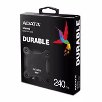 هارد SSD لپ تاپ 240 گیگابایت Adata SD600Q External مشکی-گارانتی آونگ