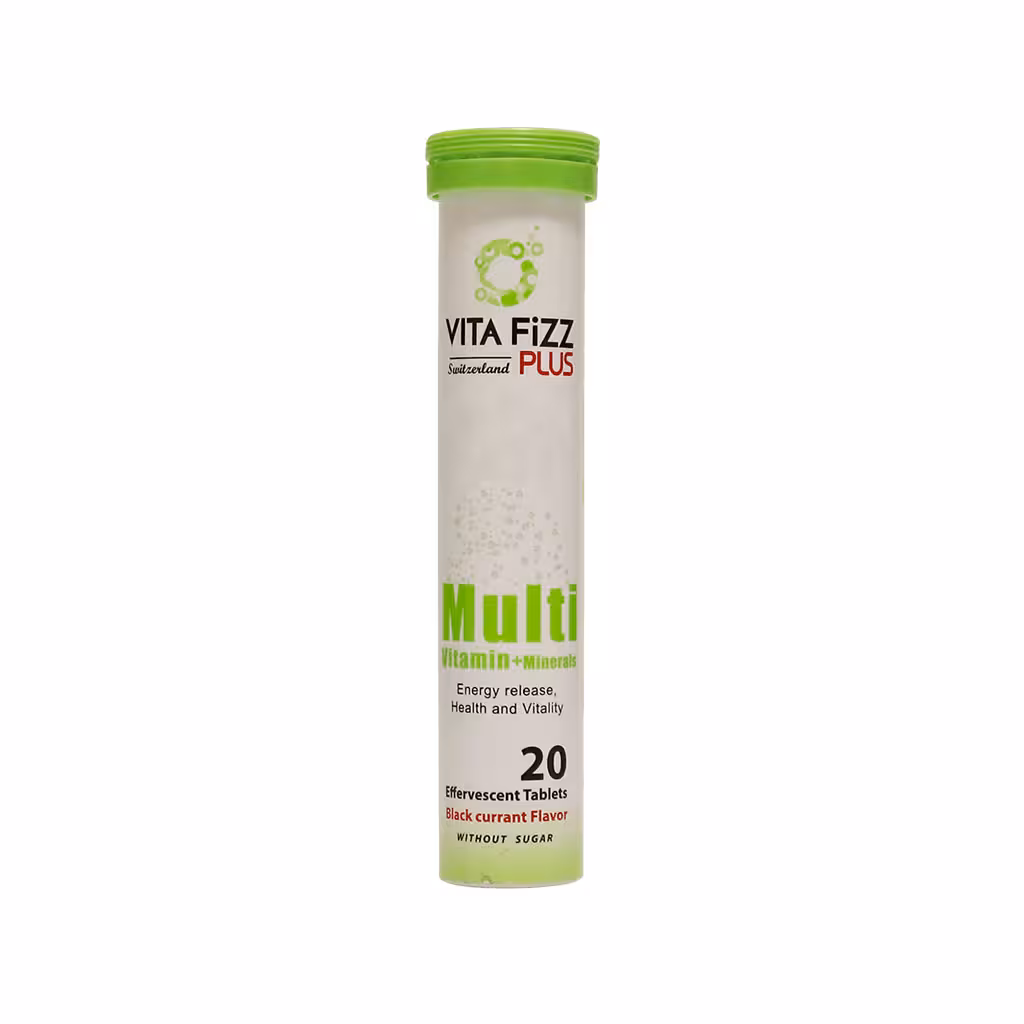 قرص جوشان مولتی ویتامین مینرال ویتافیز پلاس | Vita Fizz Multivitamin mineral