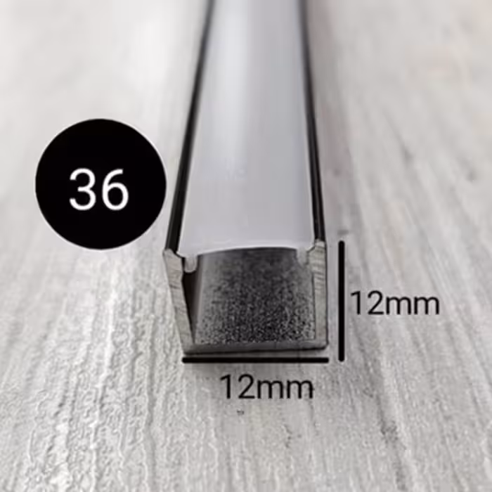 لاینر نوری روکار 1.2 سانتی متری کد 36