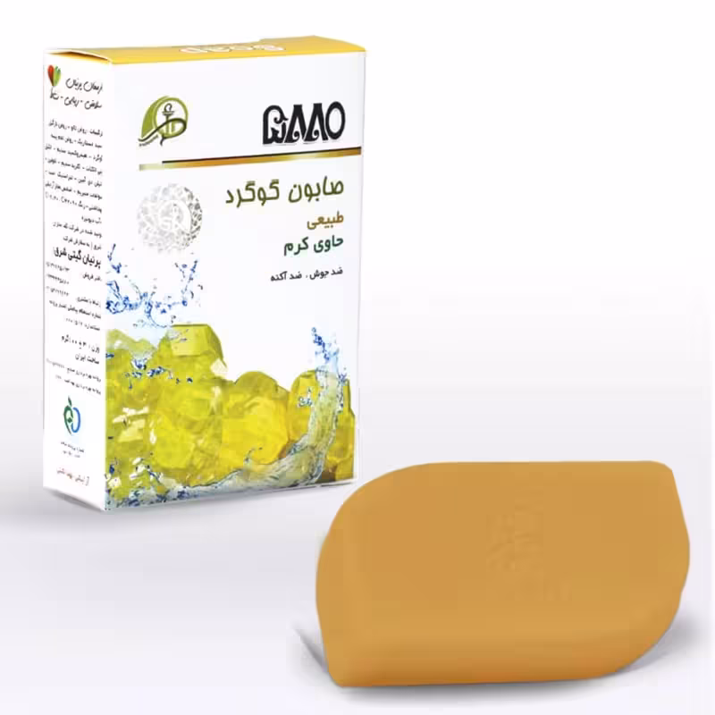 صابون گوگرد طبیعی حاوی کرم (ضد جوش و آکنه) | amazonchi