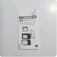 خشاب سیمکارت noosy چسب دار(سیمکارت آداپتور) به همراه سوزن