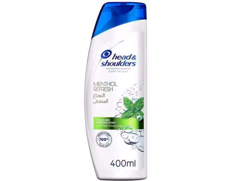 شامپو هد اند شولدرز Head & Shoulders ضد شوره با رایحه نعناع 400 میلی لیتر | Head & Shoulders Anti-dundruff Shampoo Menthol Refresh 400 ml