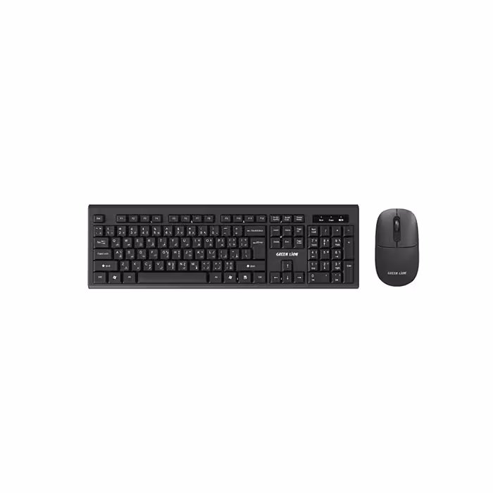 ست موس و کیبورد بی سیم گرین لاین مدل GKM-200