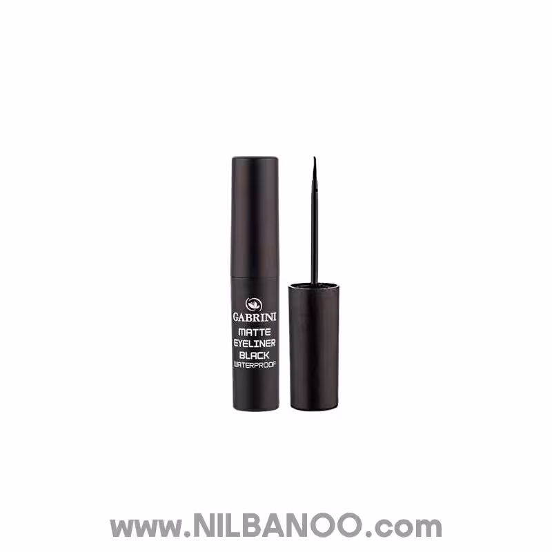 خط چشم مویی گابرینی مدل MATTE EYELINER BLACK