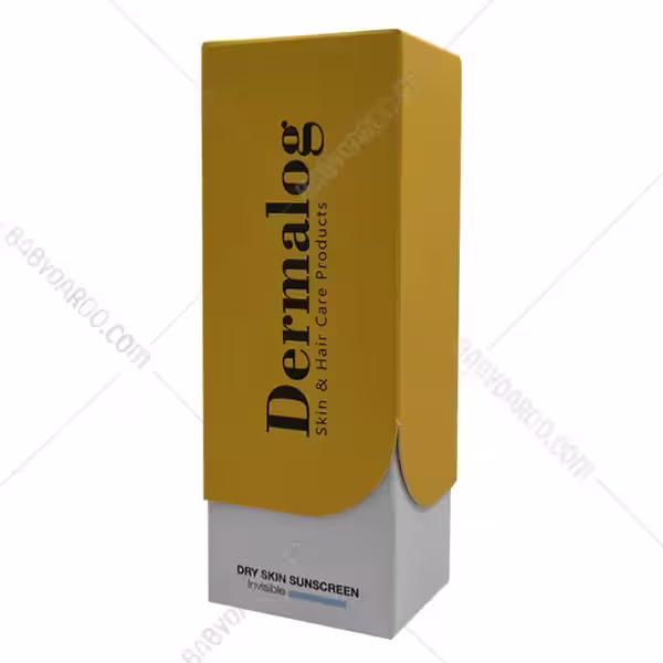 ضدآفتاب بی رنگ پوست خشک spf 50 درمالوگ