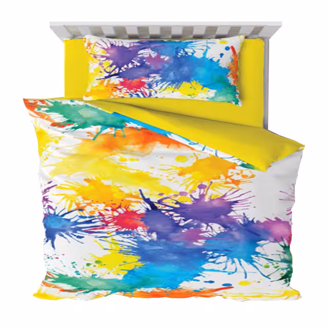 سرویس روتختی یک نفره کارینا مدل سه بعدی 6 تکه کد 1074