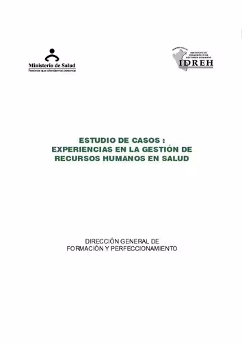 خرید و دانلود نسخه کامل کتاب Estudio de casos: Experiencias en la Gestión de Recursos Humanos en Salud