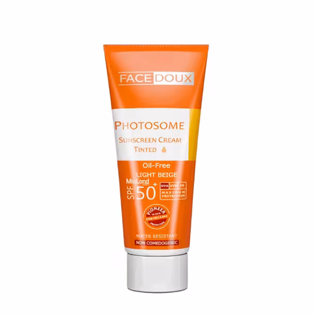 کرم ضد آفتاب بژ روشن 50 درصد فیس دوکس 40 گرمی