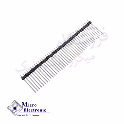 پین هدر نری صاف 1×40 30mm 2.54mm