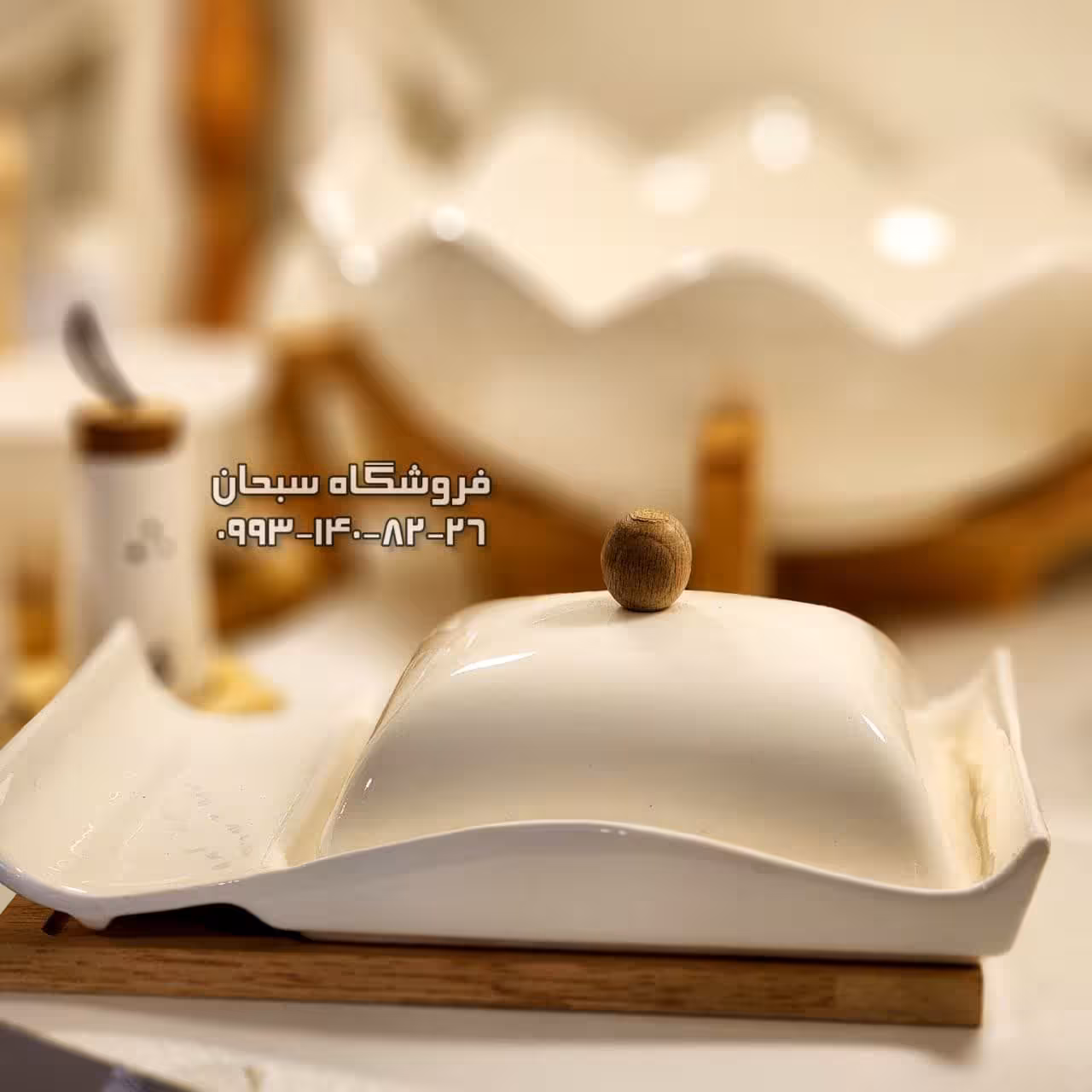 کره خوری سرامیک کف چوبی لاریسا
