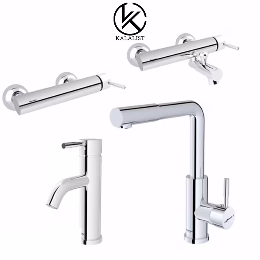 شیرآلات برند شودر مدل مارینو کروم