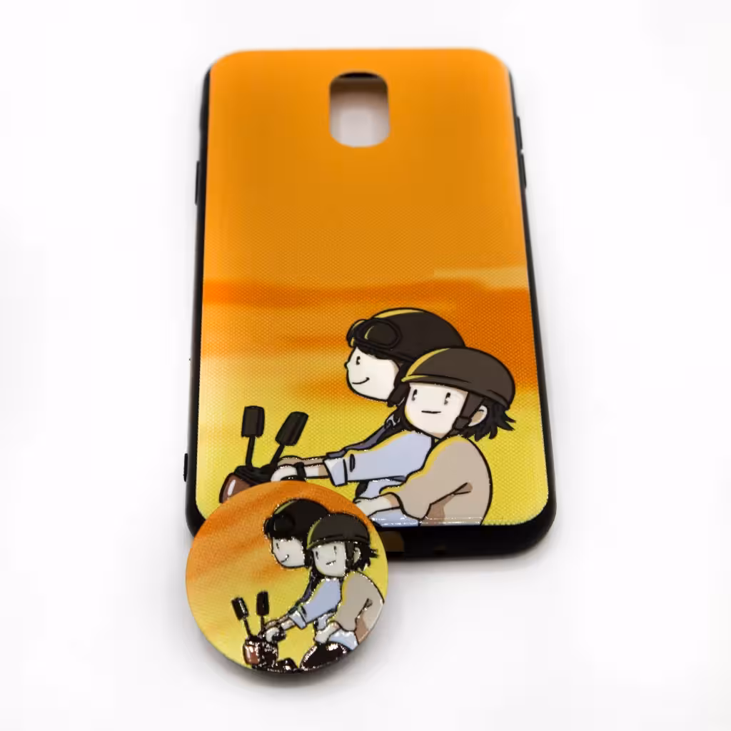 قاب کاور طرحدار پاپ سوکت دار Galaxy J7 pro | موبایل کلاسیک