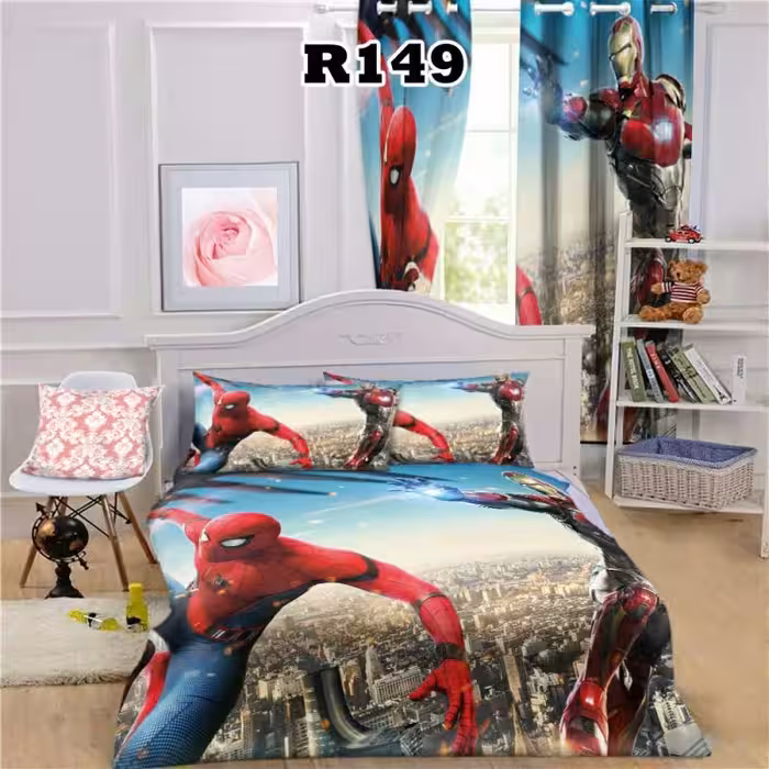 روتختی سه بعدی طرح مرد عنکبوتی