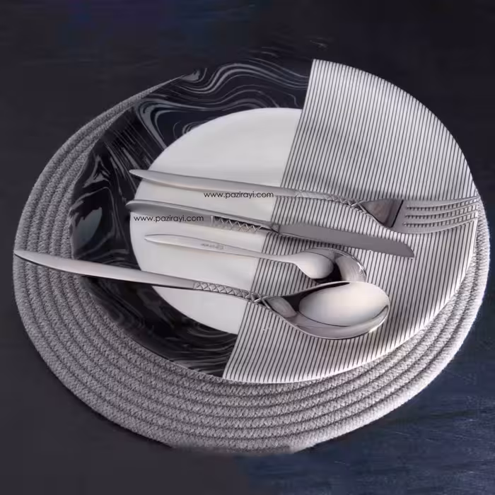 سرویس قاشق چنگال 30 نفره اس جی مدل 317s