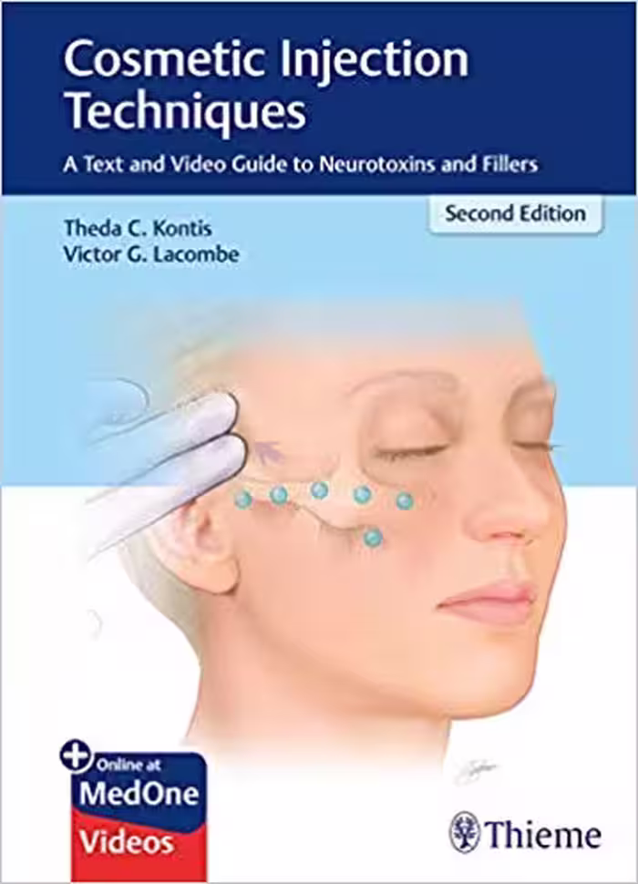 خرید و دانلود نسخه کامل کتاب Cosmetic Injection Techniques: A Text and Video Guide to Neurotoxins and Fillers (2nd Edition) - Orginal Pdf