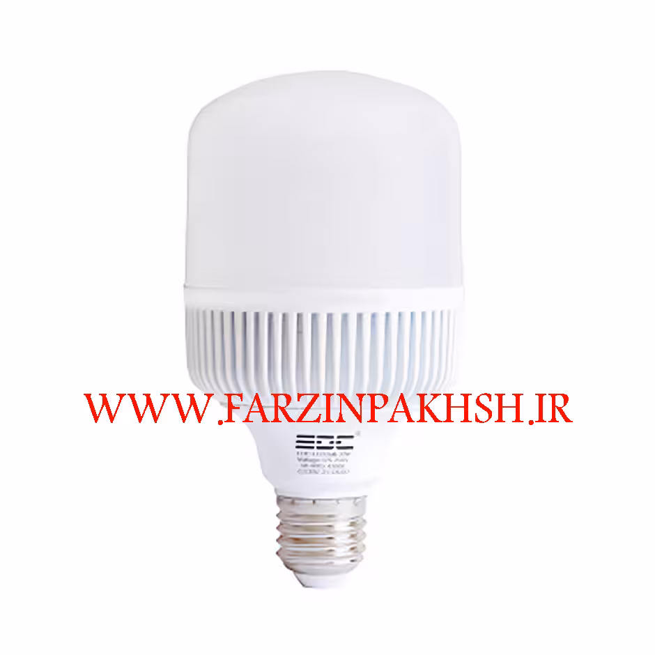 لامپ LED استوانه ای 30 وات ای دی سی(EDC) پایه E27 مدل T100
