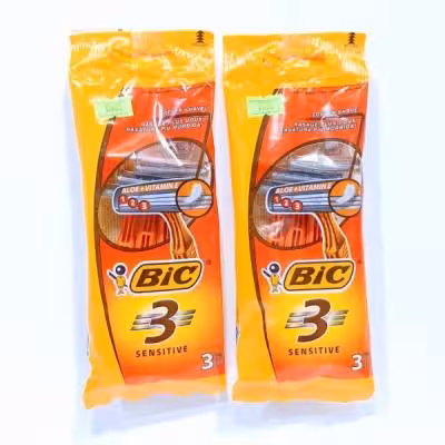 ژیلت پفکی حساس بیک Bic