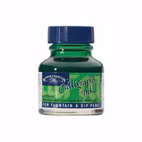 مرکب خوشنویسی وینزور سبز روشن Leaf Green Winsor