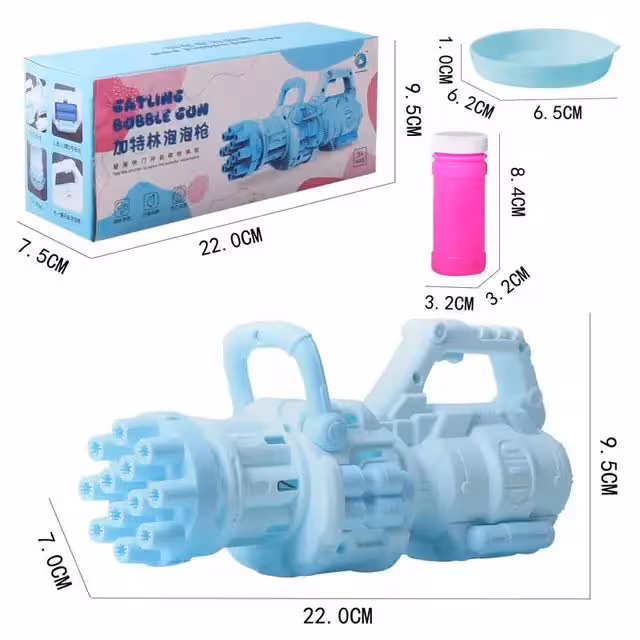 تفنگ حباب ساز باطری خور