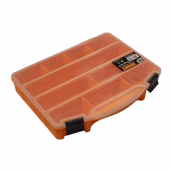 جعبه ابزار 10 اینچ قفل پلاستیکی مانو کد ORG10