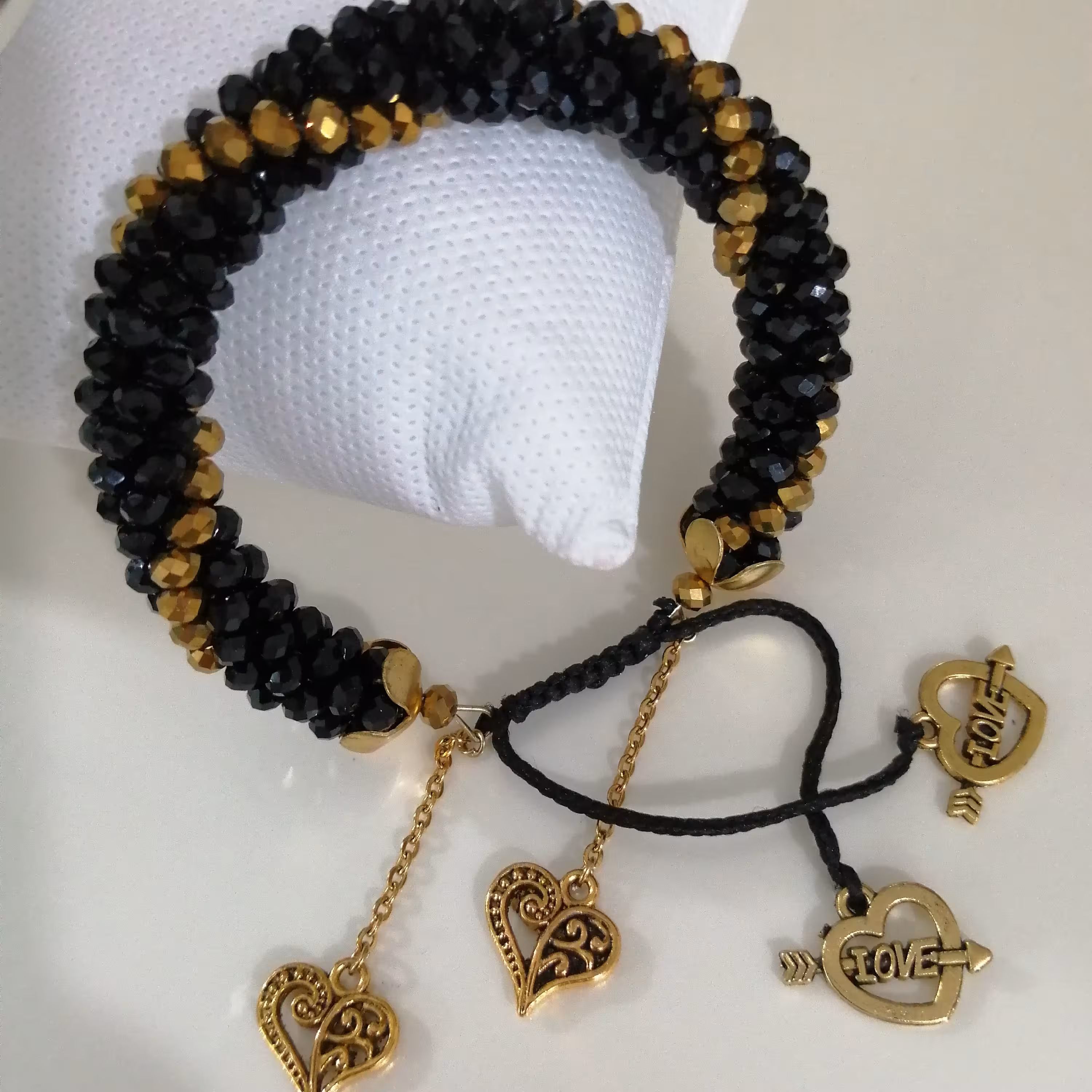 دستبند بافت اسپیرال بافت 