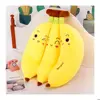 عروسک سیی طرح موز خوشه ای کد 1669.1 ارتفاع 43 سانتی متر