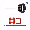 برچسب ماهوت طرح Red_Flower مناسب برای ساعت هوشمند شیائومی Redmi Watch 2 Lite