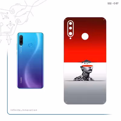 برچسب پوششی ماهوت مدل Collage of surreal Portrait of Women 1 مناسب برای گوشی موبایل هوآوی P30 Lite (48 MP Camera)