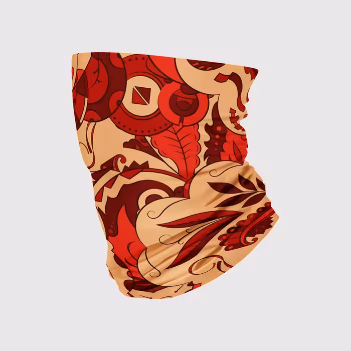 دستمال سر و گردن هاماگراف مدل گل دار 3