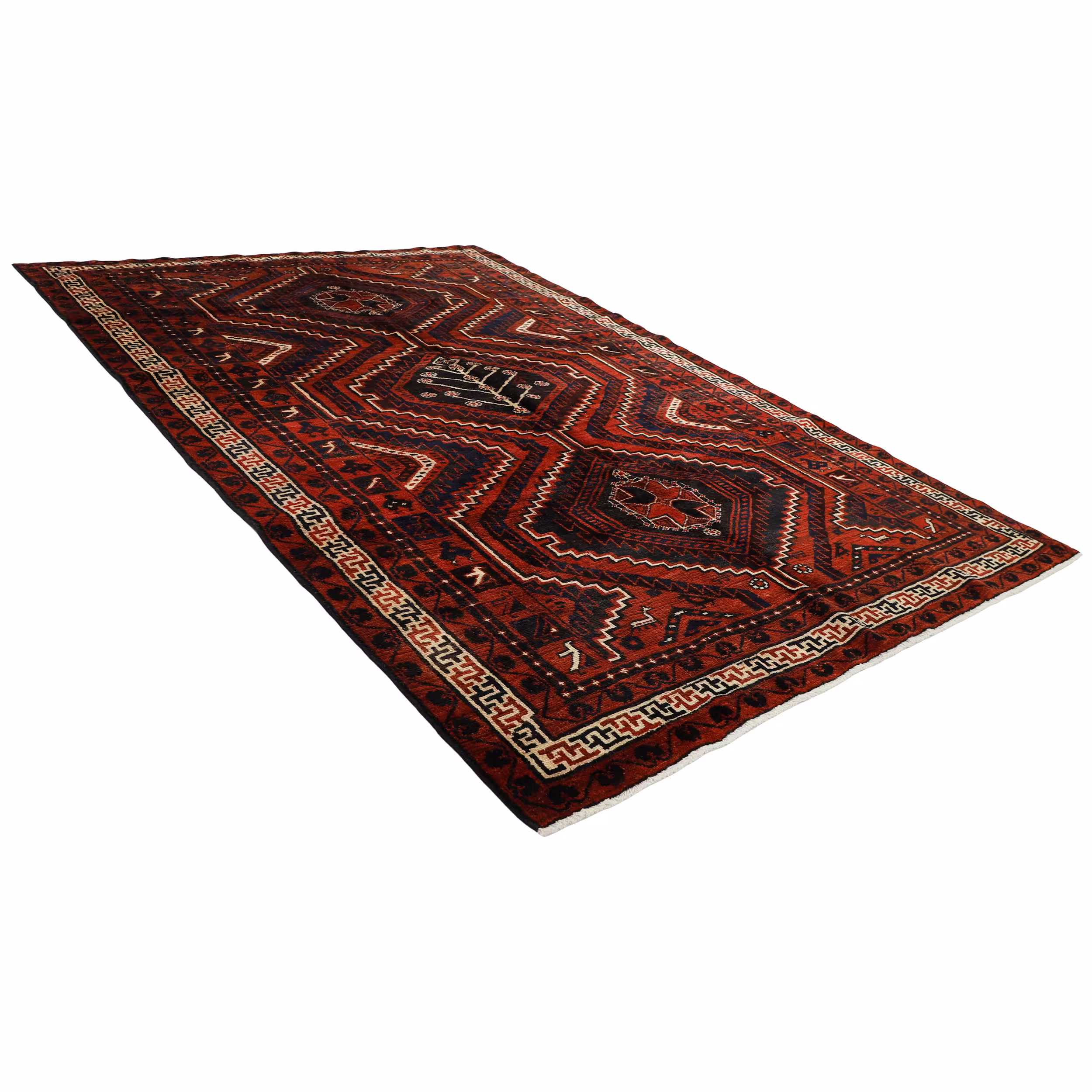 فرش دستبافت هفت و نیم متری مدل لری ایلیاتی کد r519894r