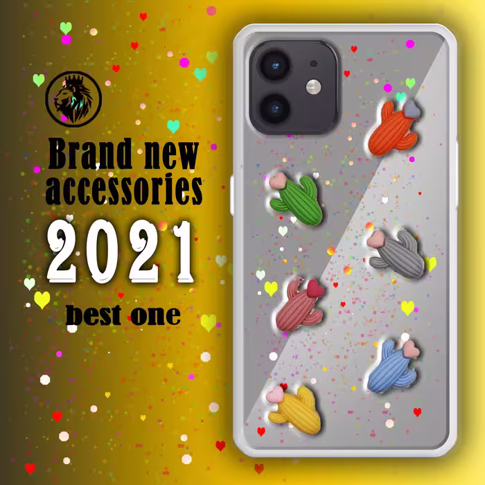کاور لاین کینگ مدل kaktoosghalbdar مناسب برای گوشی موبایل اپل iPhone 12 12 Pro