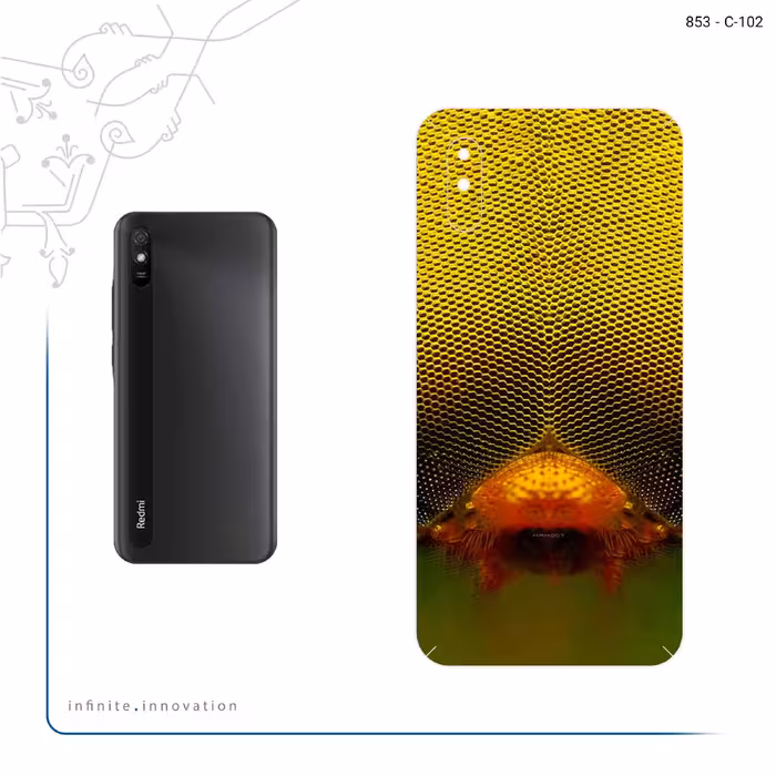 برچسب پوششی ماهوت مدل Bee eyes مناسب برای گوشی موبایل شیائومی Redmi 9i Sport