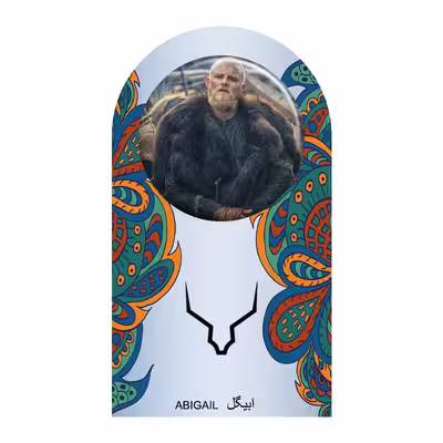 پیکسل ابیگل طرح وایکینگ ها رگنار بیورن آیرونساید مدل Ragnar Vikings کد 010