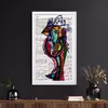 تابلو مدل دکوراتیو چهره در چهره کد G14-39