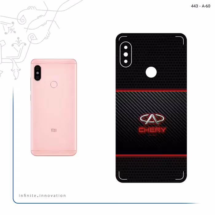 برچسب پوششی ماهوت مدل CHERY مناسب برای گوشی موبایل شیائومی Redmi Note 5 Pro