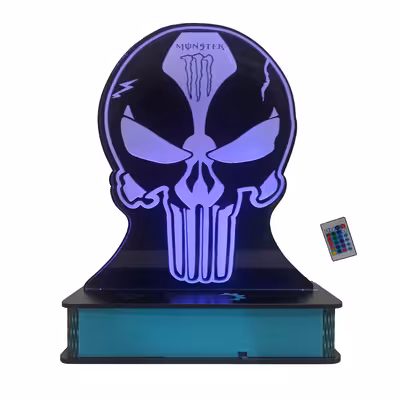 چراغ رومیزی مدل اسکلت