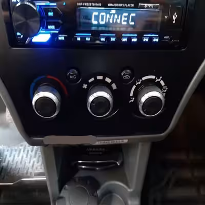 ولوم فن هوا کولر و بخاری خودرو قطعه سازان کبیر مدل KEY-TIBA-30416 مناسب برای تیبا مجموعه 3 عددی