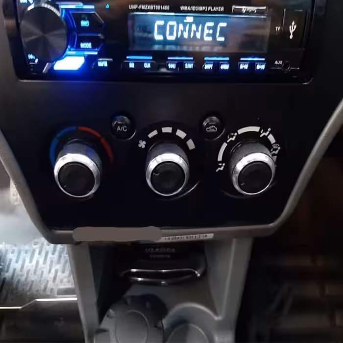 ولوم فن هوا کولر و بخاری خودرو قطعه سازان کبیر مدل KEY-TIBA-30416 مناسب برای تیبا مجموعه 3 عددی