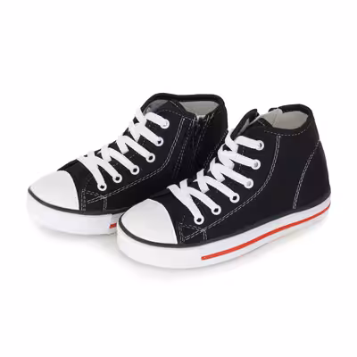 کفش راحتی  مدل آل اِستار زیپی رنگ مشکی