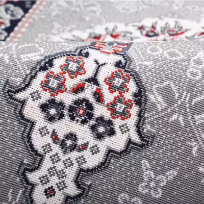 گلیم ماشینی دنیای فرش مدل هالیدی کد 652