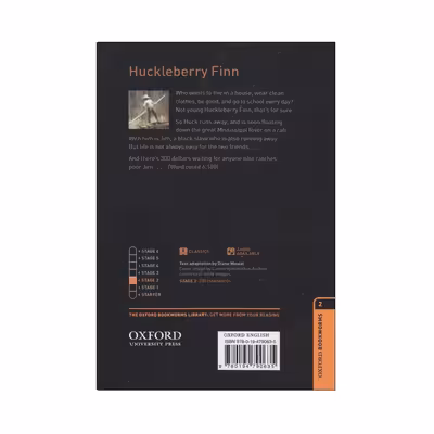 کتاب  Huckleberry Finn اثر Mark Twain انتشارات الوندپویان