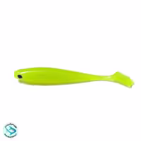 طعمه ماهیگیری کاپیتان مدل DAGI DUCK SHAD، طول 9 سانتیمتر، رنگ 1
