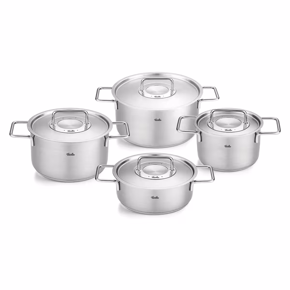 سرویس قابلمه 8 پارچه فیسلر مدل FISSLER PURE STEEL