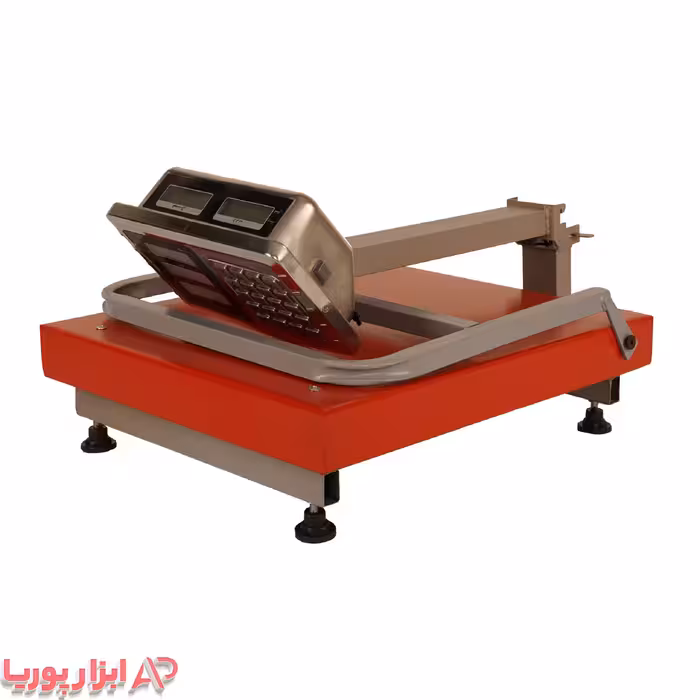 باسکول 300 کیلویی کمری | نمایشگر 6 رقم | نمایشگر دوطرفه | گارددار